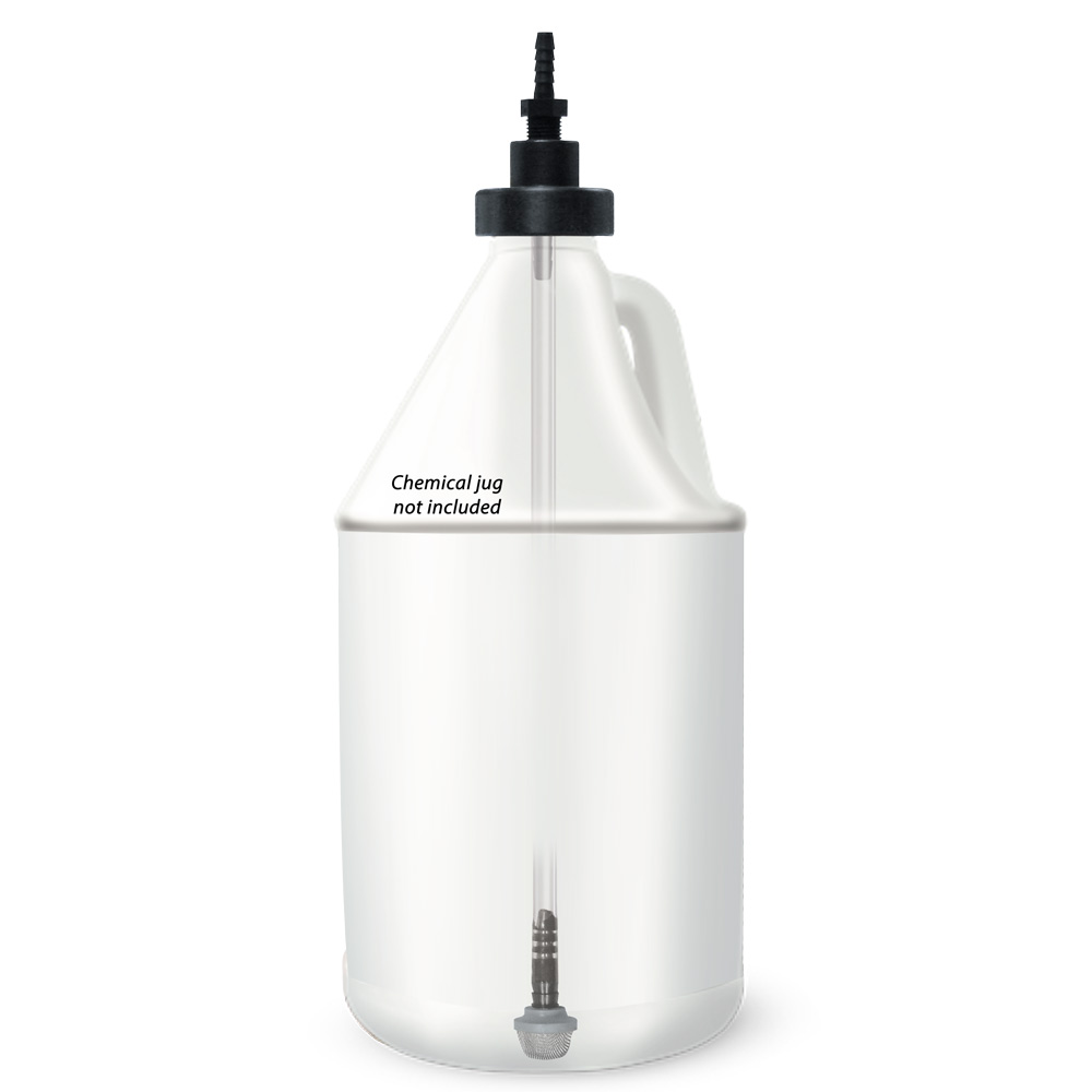 1-Gallon Round Bottle with Stainless Steel Cap